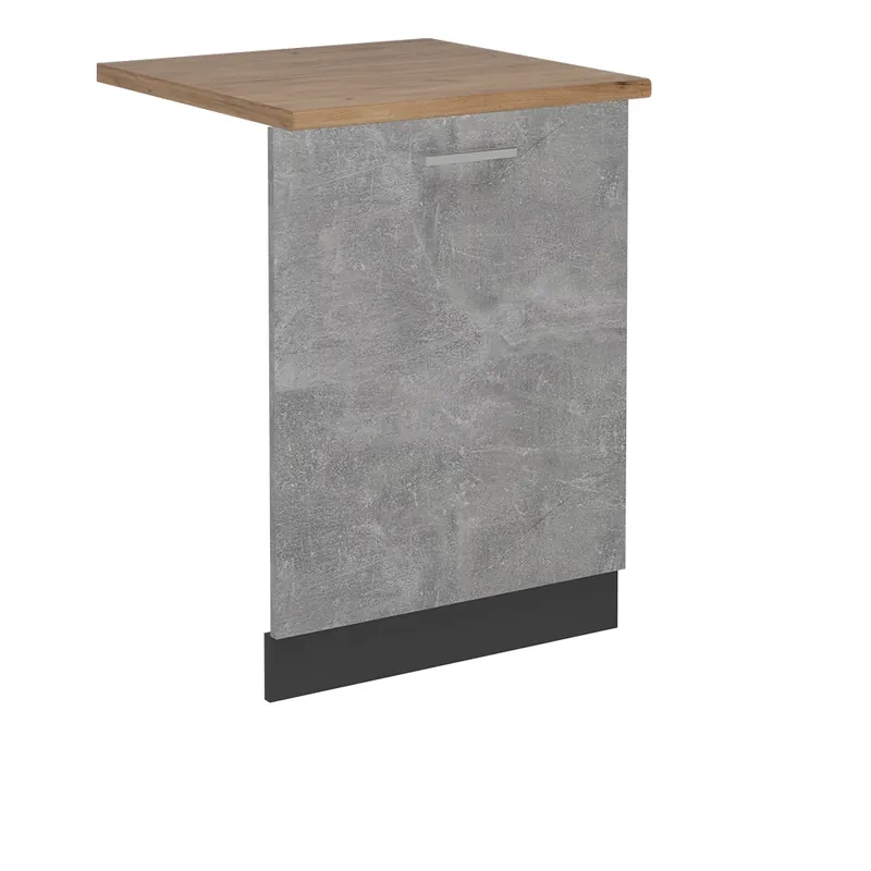 Výprodej Čelní panel myčky R-Line Beton 60 cm , PD Dub Vicco