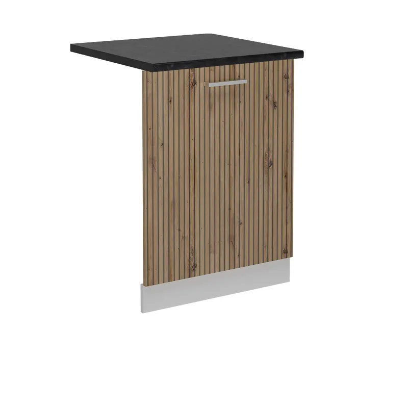 Ihned K Objednání Čelní panel myčky R-Line Řemeslný dub 60 cm , PD Antracit Vicco