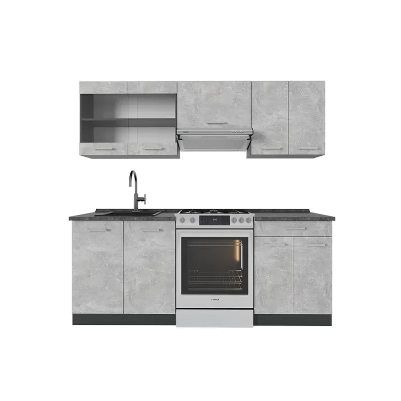 Originální Kuchyňský kout R-Line Beton/antracit 200 cm , PD Antracit Vicco