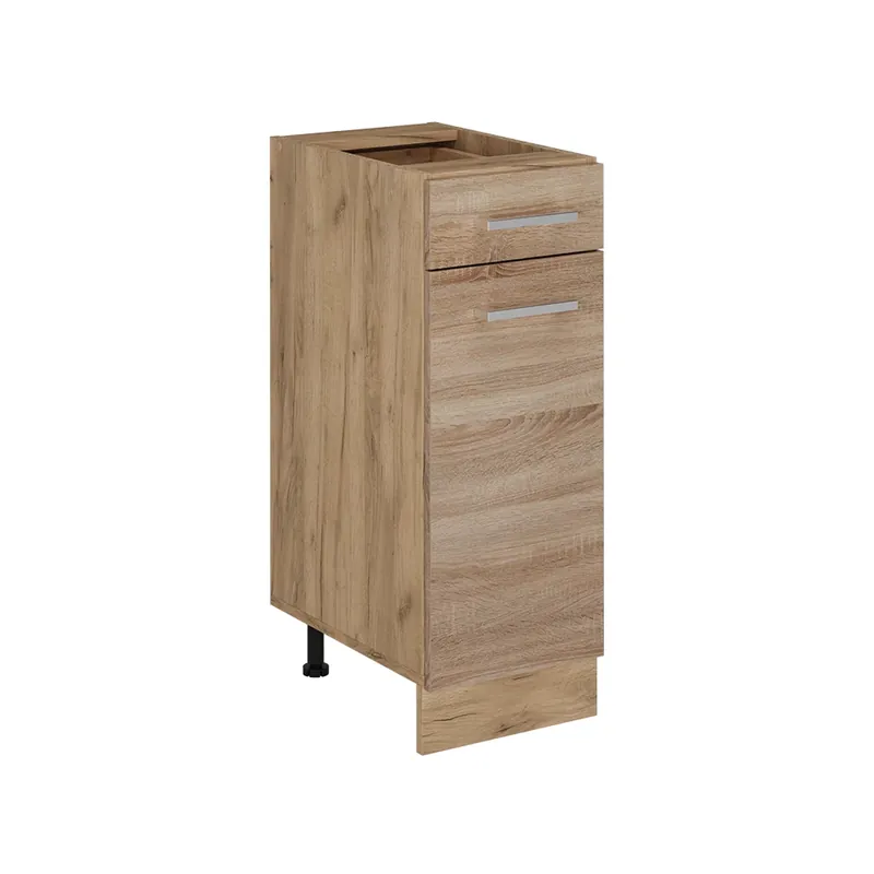 Rychlé Dodání Spodní skříňka kuchyňské linky R-Line Sonoma 30 cm bez pracovní desky Vicco