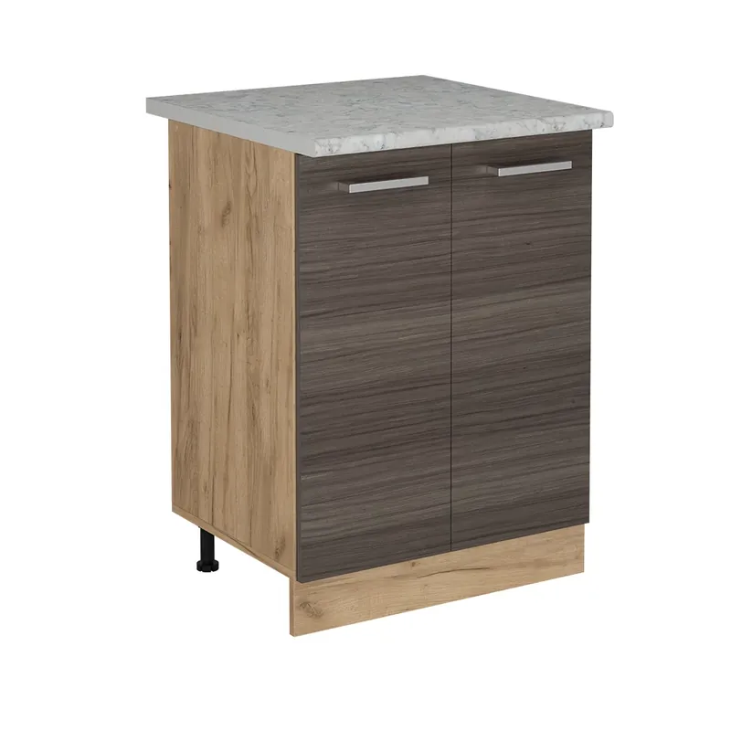 Spodní skříňka kuchyňské linky R-Line Ušlechtilá šedá 60 cm PD Mramor Vicco Horká Nabídka