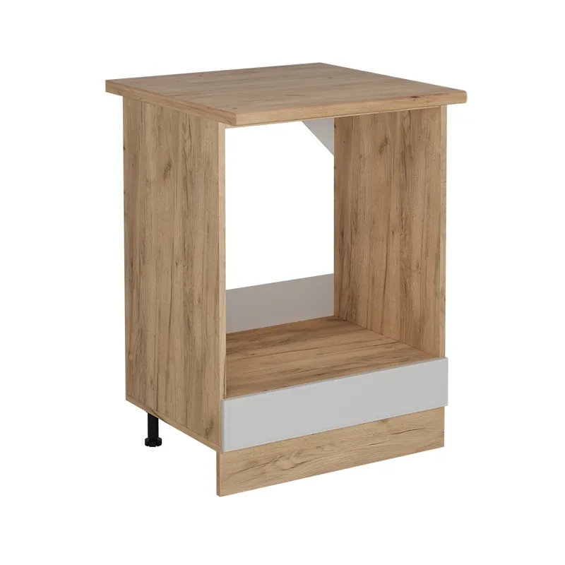 Skříňka na vestavěnou troubu R-Line Bílý venkovský dům 60 cm , PD Dub Vicco Expresní Doručení