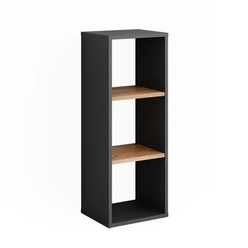 Sezónní Sleva Stojící police Orlando Antracit/zlatý dub 30 x 80.1 cm Vicco