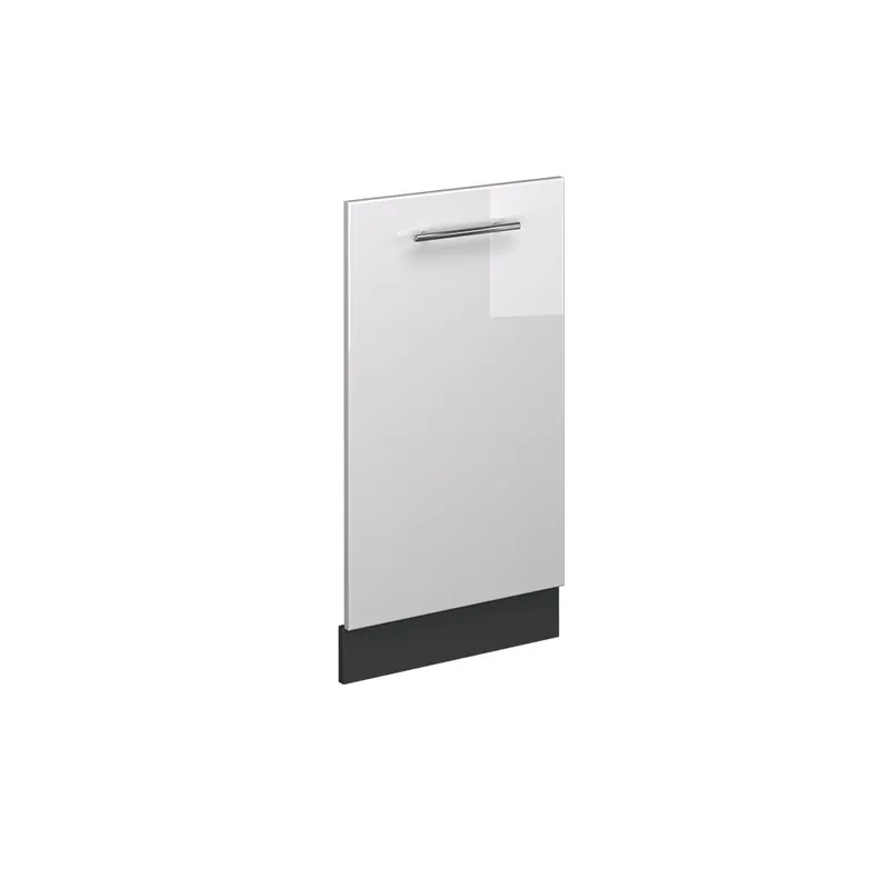 Vysoce Kvalitní Čelní panel myčky Fame-Line Bílá vysoký lesk 45 cm bez pracovní desky Vicco