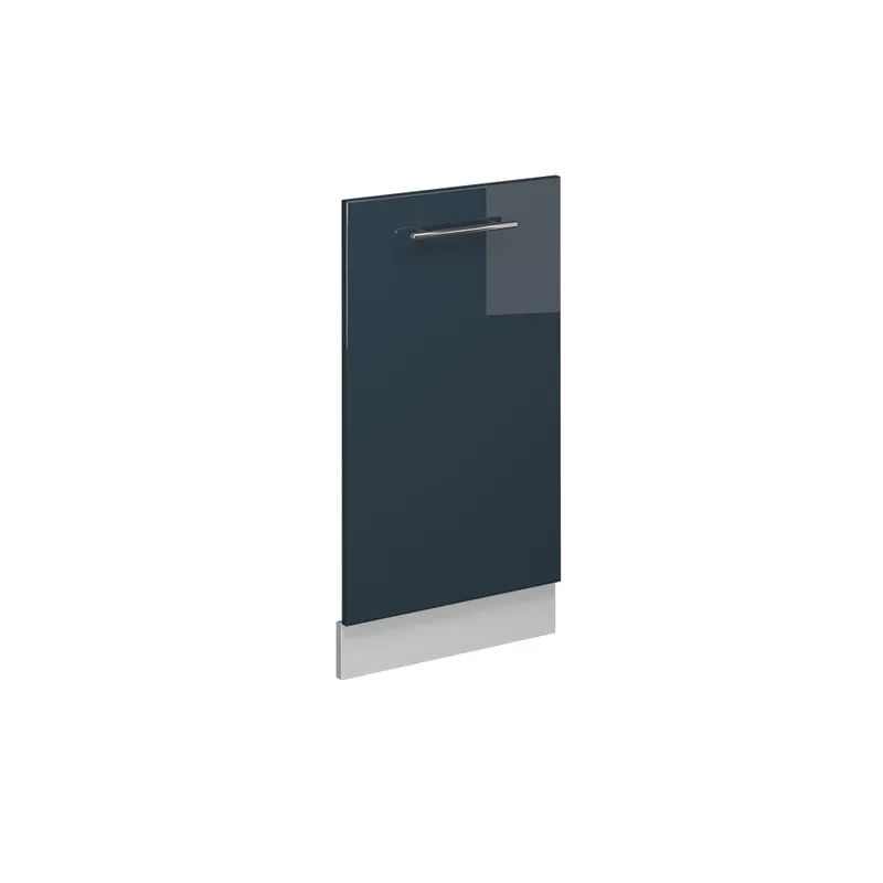 Akční Nabídka Čelní panel myčky Fame-Line Tmavě modrá s vysokým leskem 45 cm bez pracovní desky Vicco