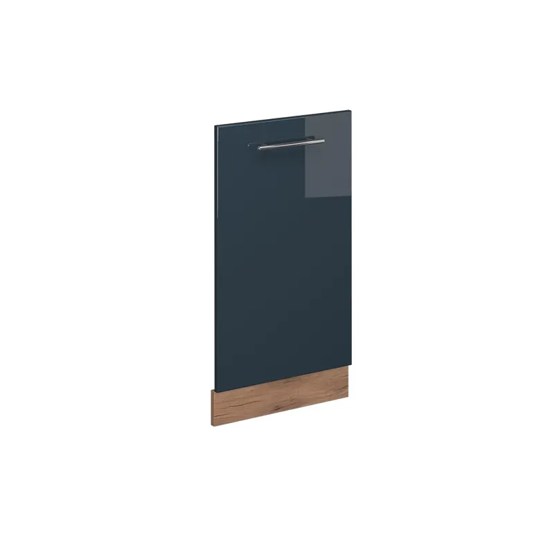 Čelní panel myčky Fame-Line Tmavě modrá s vysokým leskem 45 cm bez pracovní desky Vicco Akce