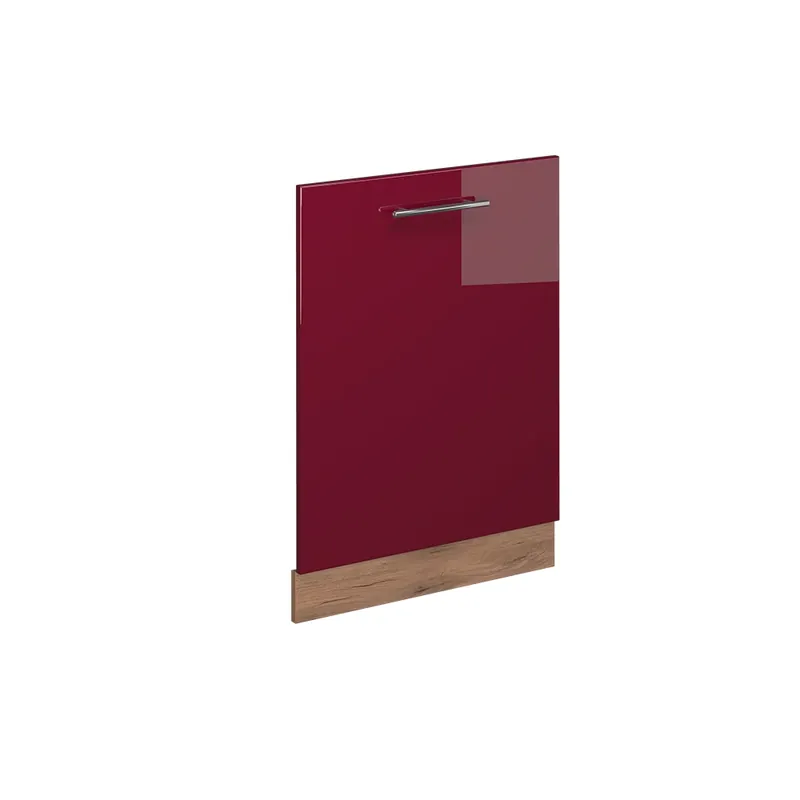 Jen Po Omezenou Doba Čelní panel myčky Fame-Line Bordó červená vysoký lesk 60 cm bez pracovní desky Vicco