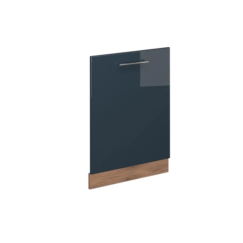 Kup Teď Čelní panel myčky Fame-Line Tmavě modrá s vysokým leskem 60 cm bez pracovní desky Vicco