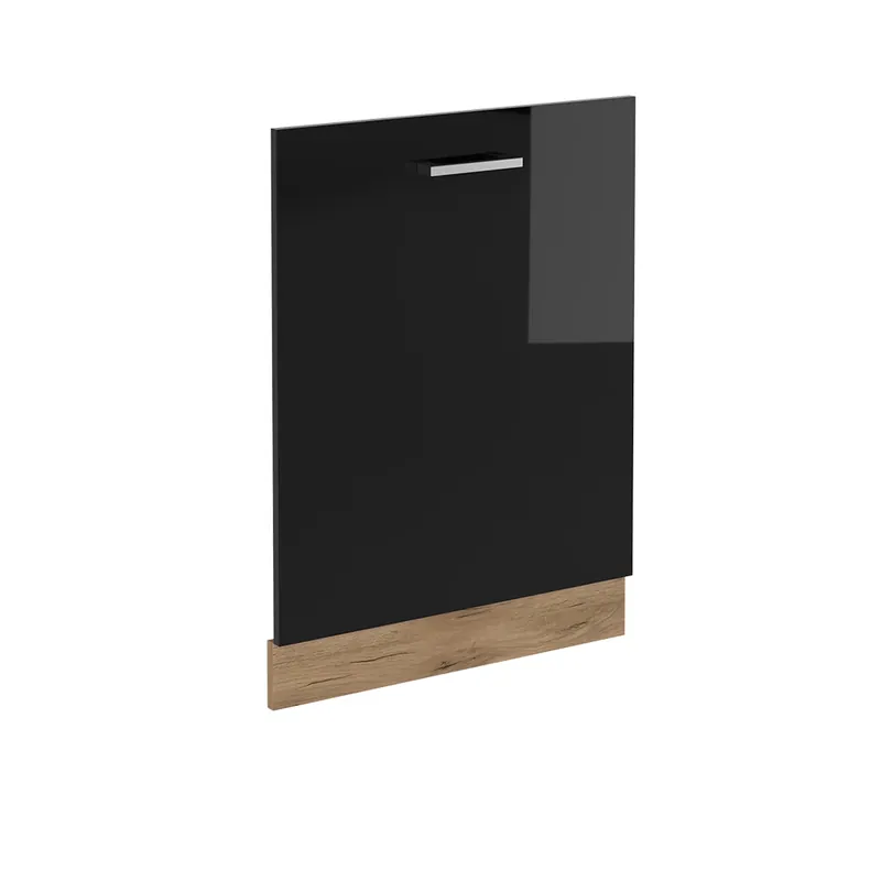 Ihned K Objednání Čelní panel myčky R-Line Černý vysoký lesk 60 cm bez pracovní desky Vicco