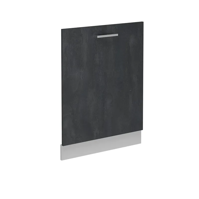 Poslední Šance Čelní panel myčky R-Line Černý beton 60 cm bez pracovní desky Vicco
