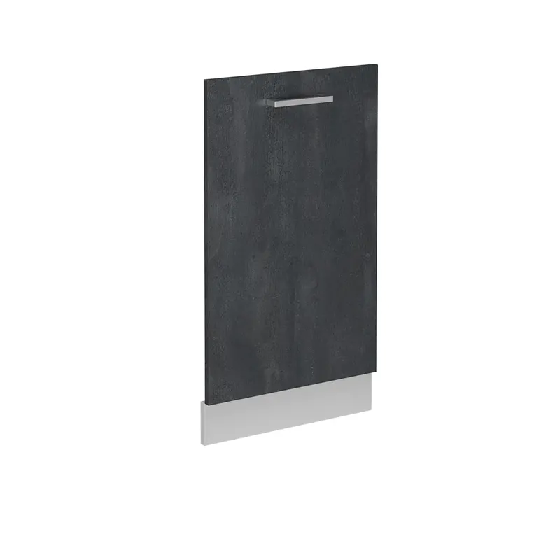 Čelní panel myčky R-Line Černý beton 45 cm bez pracovní desky Vicco Super Cena