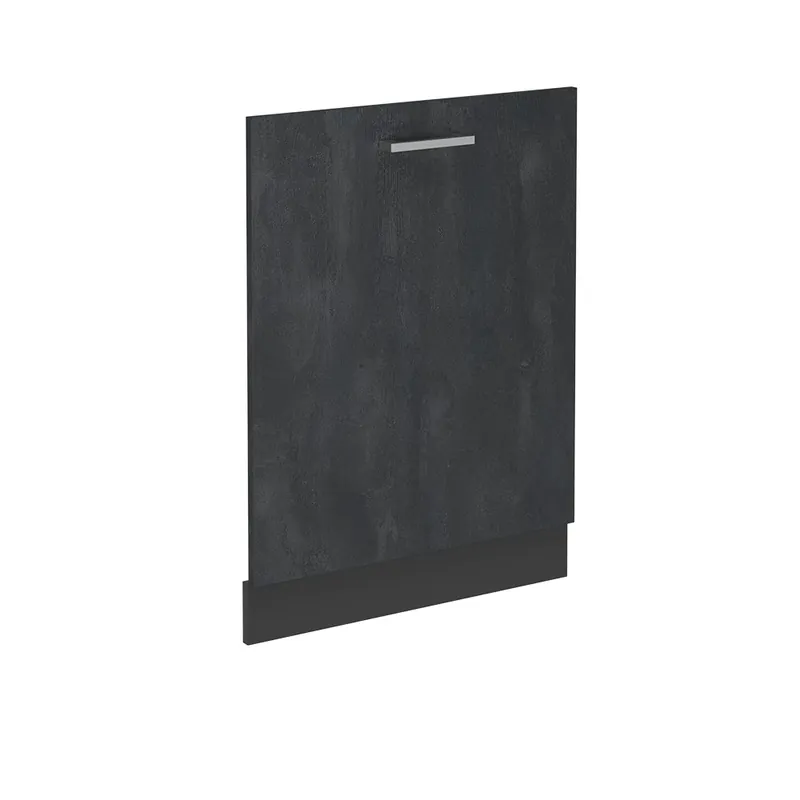 Originální Čelní panel myčky R-Line Černý beton 60 cm bez pracovní desky Vicco