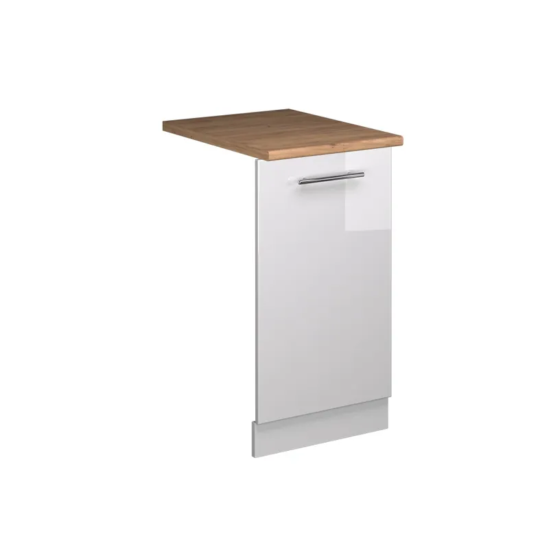 Bezpečná Platba Čelní panel myčky Fame-Line Bílá vysoký lesk 45 cm , PD Dub Vicco