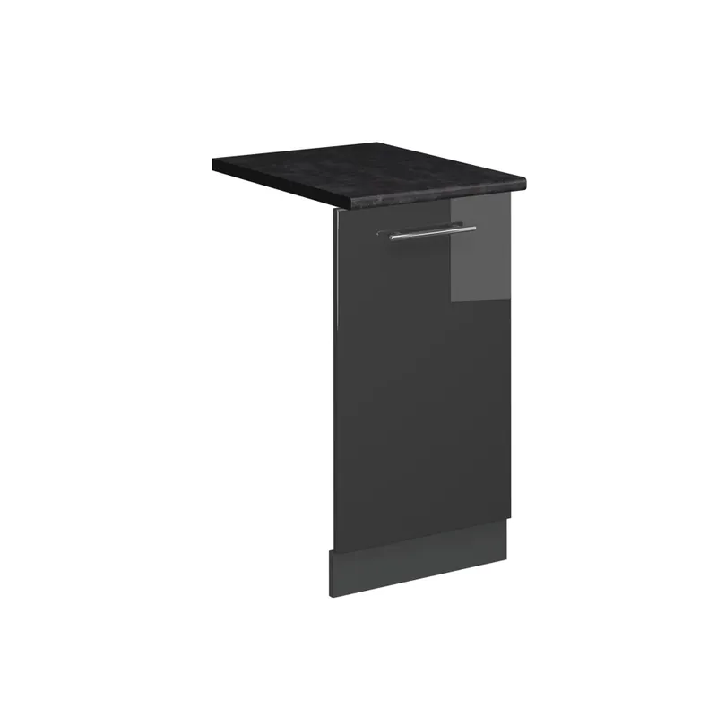 Čelní panel myčky Fame-Line Antracitový vysoký lesk 45 cm , PD Antracit Vicco Hit Sezóny