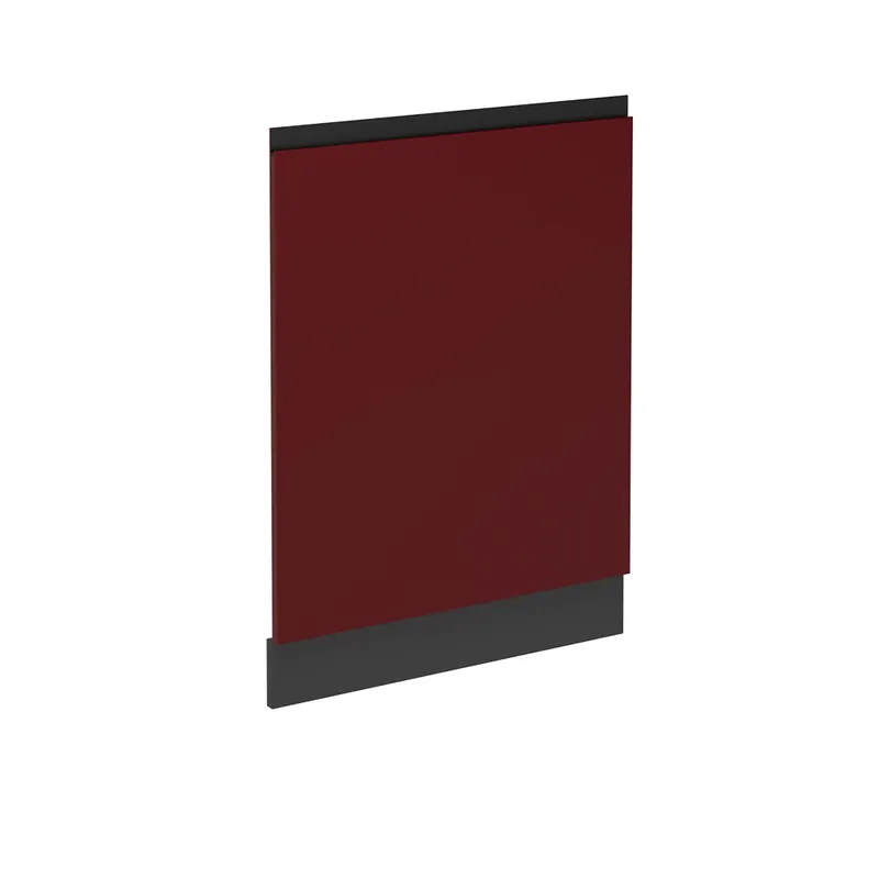 Akční Nabídka Čelní panel myčky R-Line Červená 60 cm bez pracovní desky Vicco