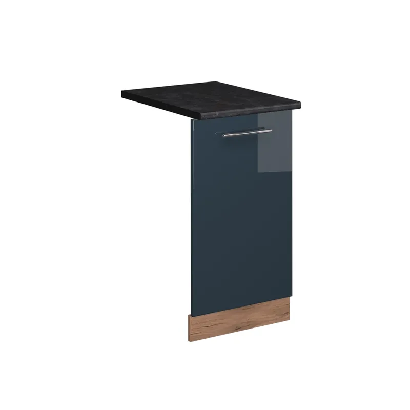 Čelní panel myčky Fame-Line Tmavě modrá s vysokým leskem 45 cm , PD Antracit Vicco Koupit Online
