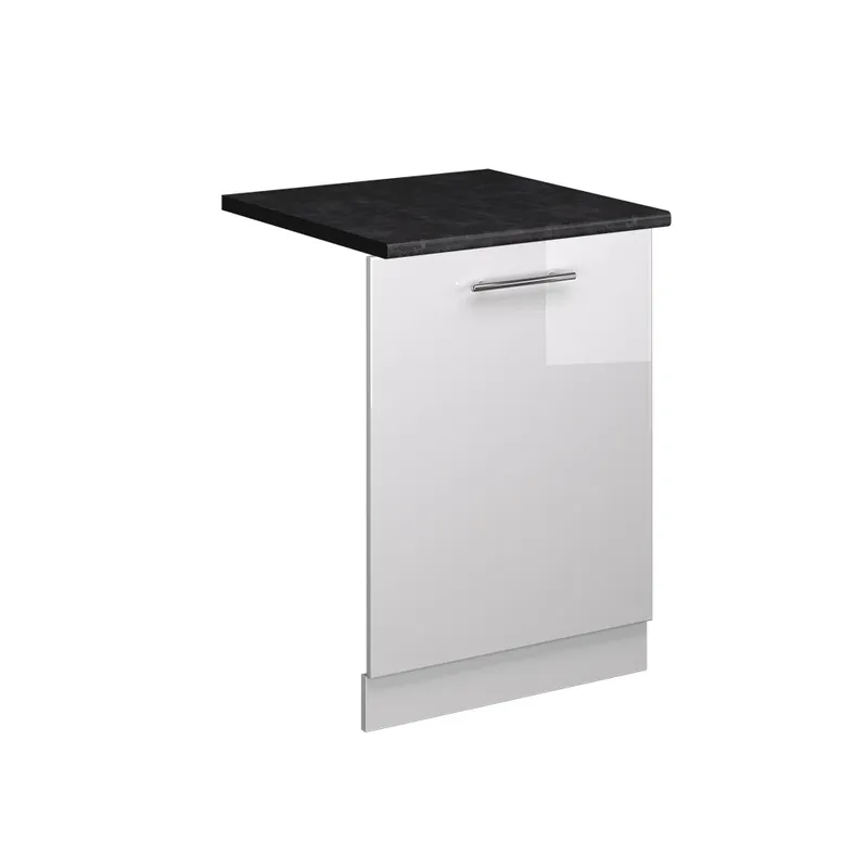 Koupit Online Čelní panel myčky Fame-Line Bílá vysoký lesk 60 cm , PD Antracit Vicco