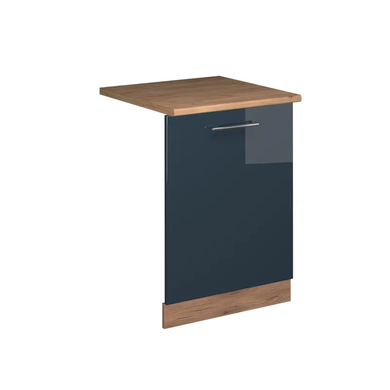 Ihned K Objednání Čelní panel myčky Fame-Line Tmavě modrá s vysokým leskem 60 cm , PD Dub Vicco