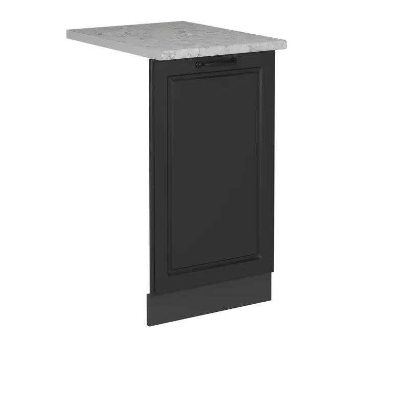 Čelní panel myčky R-Line Antracitový venkovský dům 45 cm s pracovní deskou Vicco Zlevněný