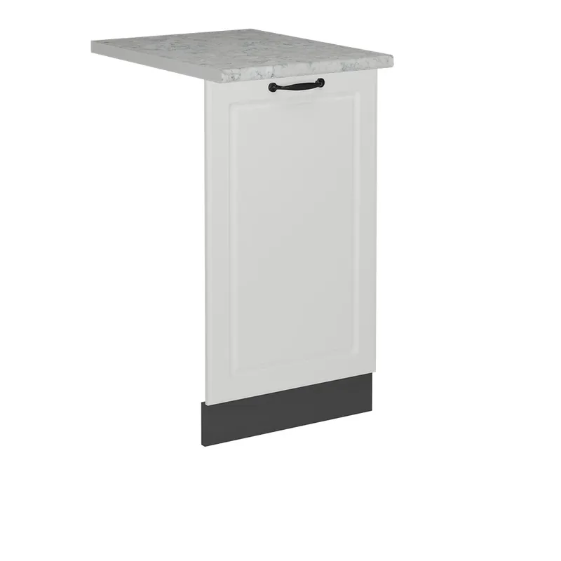 Čelní panel myčky R-Line Bílý venkovský dům 45 cm s pracovní deskou Vicco Víkendová Akce