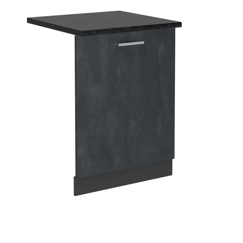 Čelní panel myčky R-Line Černý beton 60 cm , PD Antracit Vicco Odeslání Ihned