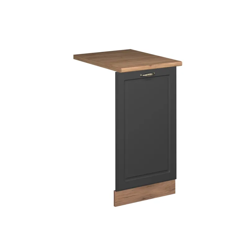 Aktuální Čelní panel myčky Fame-Line Antracitově zlatý 45 cm , PD Dub Vicco