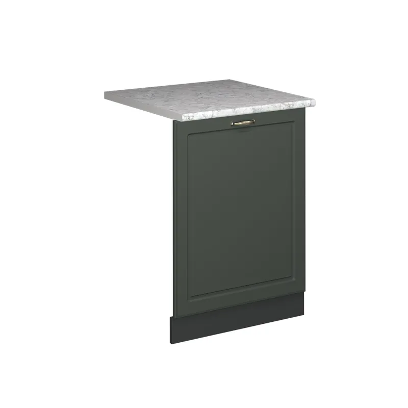 Bezpečná Platba Čelní panel myčky Fame-Line Zelená zlatá země 60 cm s pracovní deskou Vicco
