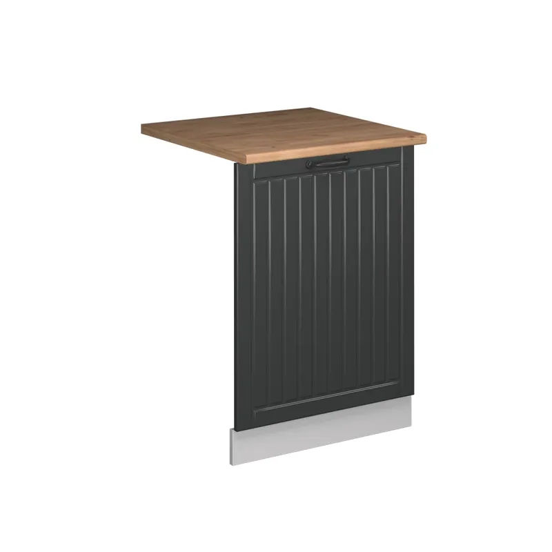 Super Cena Čelní panel myčky Fame-Line Antracitový venkovský dům 60 cm , PD Dub Vicco