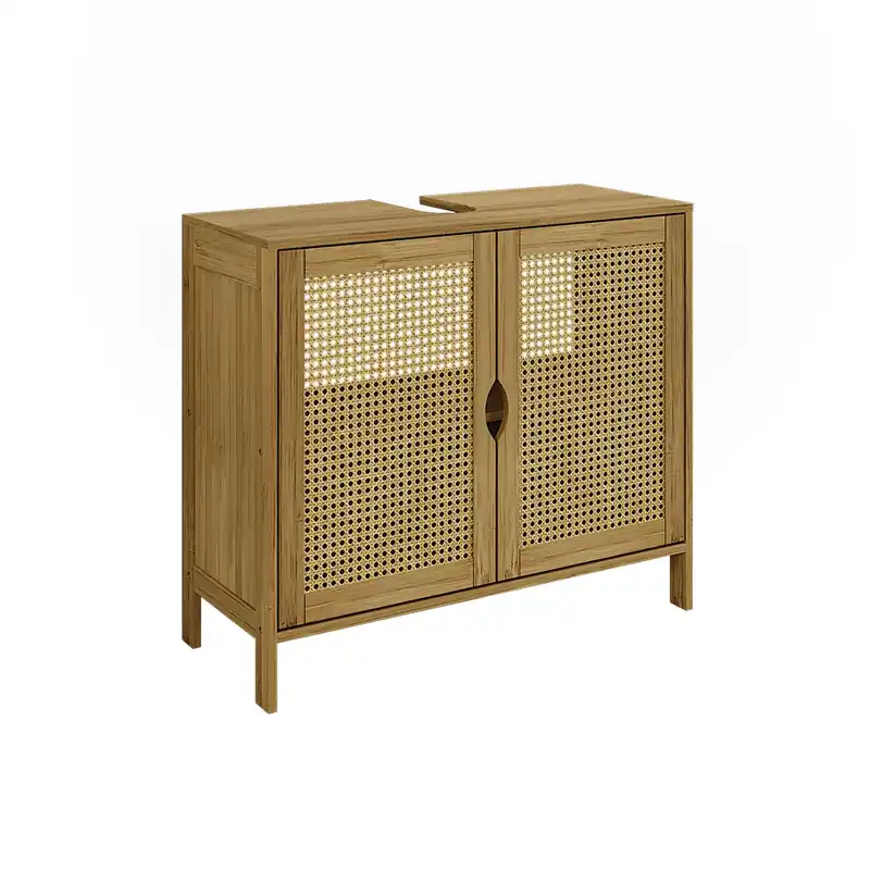 Základní skříňka pod umyvadlo Liora Bambus 68 x 60 cm se 2 dveřmi Vicco Koupit Online