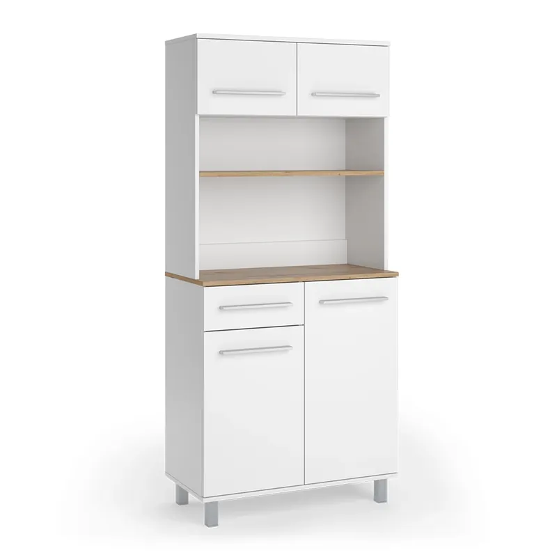 Kuchyňský bufet Pure Bílá/Řemeslný dub 80.2 x 177 cm Vicco Omezená Nabídka