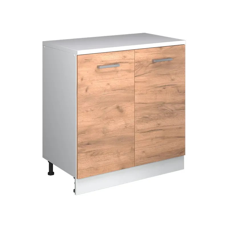Rozšiřující skříňka Rion Zlatý mocný dub/Bílá 80 x 46 cm bez šikminy se 2 dveřmi Vicco Pouze Dnes