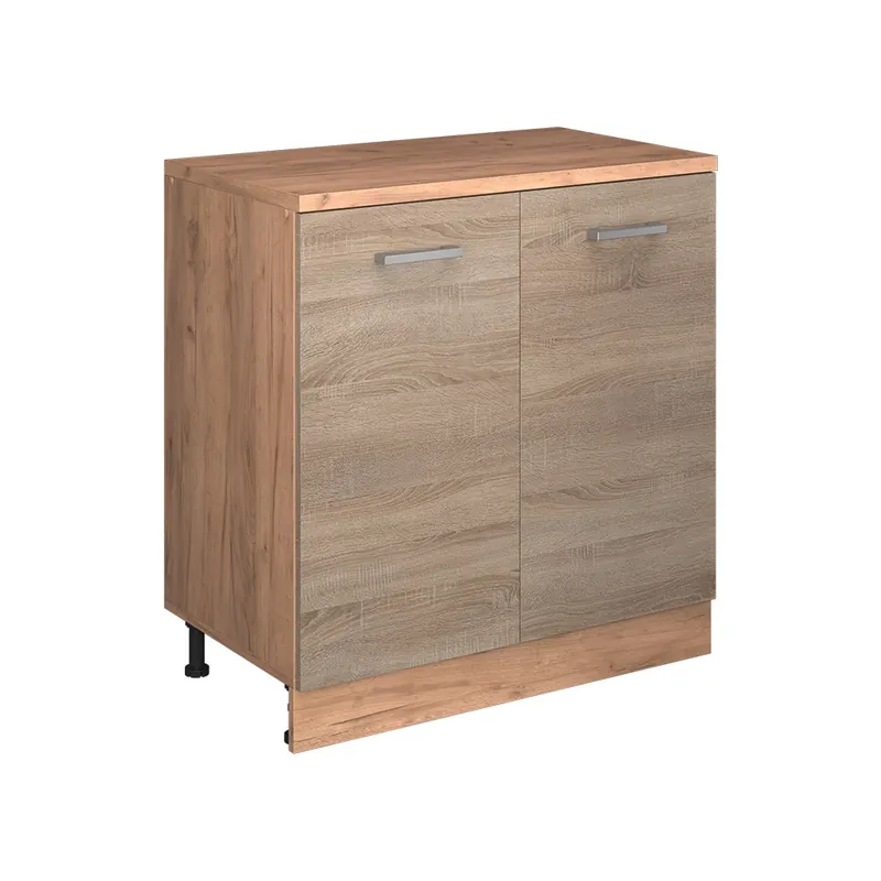 Výprodej Rozšiřující skříňka Rion Sonoma/Zlatý mocný dub 80 x 46 cm bez šikminy se 2 dveřmi Vicco