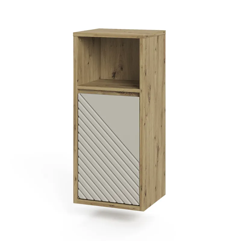 Skříňka do koupelny Viola Řemeslný dub/Kašmír 38 x 80 cm Vicco Tovární Cena