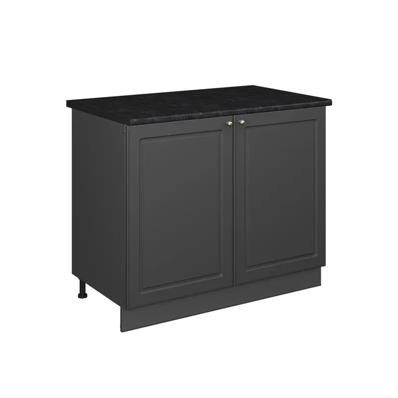 Skříňka pod dřez Fame-Line Anthrazit-Gold Landhaus/Antracit 100 cm, PD Antracit Vicco Novinka