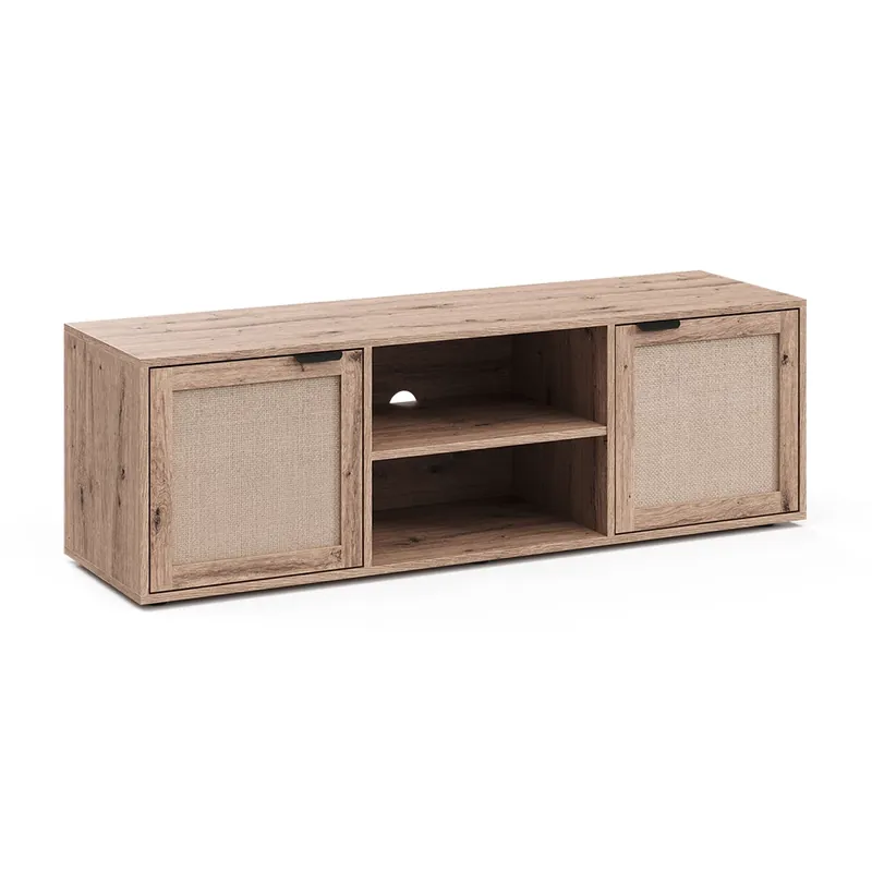 Expresní Doručení Nízký nábytek pod televizi Elven Dub 135 x 43.5 cm se 2 dveřmi Vicco