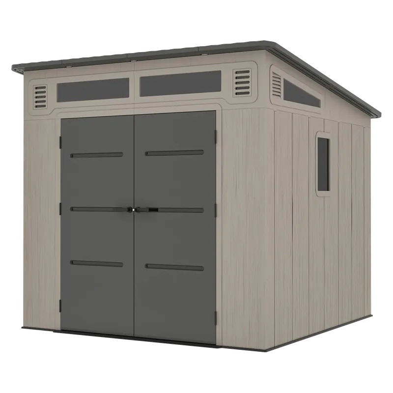 Zahradní domek CHESTER 8x8 Cold Grey - HARDMAISTER Akční Cena