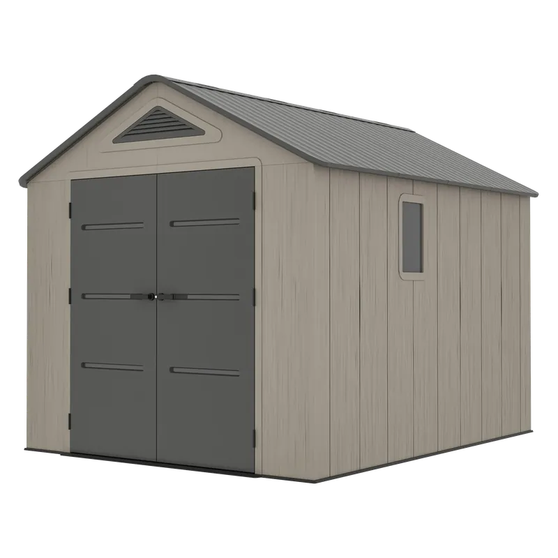 Novinka Zahradní domek EVEREST 8x10 Cold Grey - HARDMAISTER