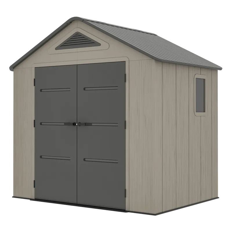 Expresní Doručení Zahradní domek EVEREST 8x6 Cold Grey - HARDMAISTER