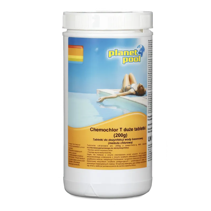 Chemochlor T 1kg – chlorové tablety do bazénu Vysoce Kvalitní