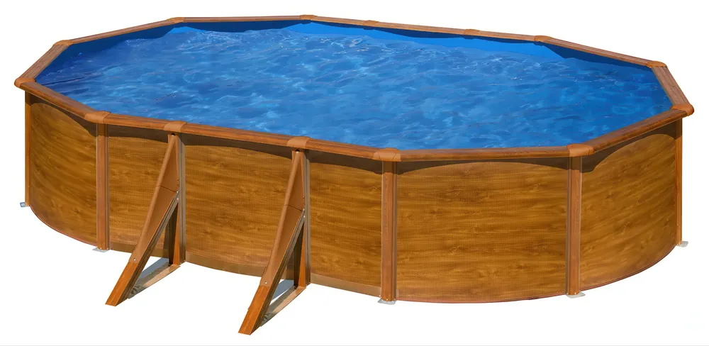 Celoroční ocelový bazén Gre PACIFIC 610 x 375 x 120 cm Výprodej