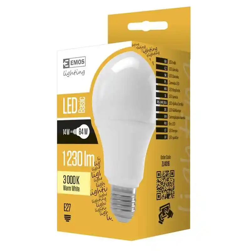 ZL4016-LED A70 14W E27 WW Sleva