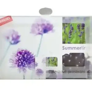 12-dílná sada plastového prostírání Flower Zlevněný