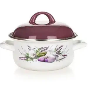 18cm smaltovaný kastrol LAVENDER Nejlepší Cena