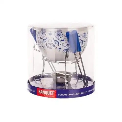 Akce 6dílný fondue set na čokoládu ONION