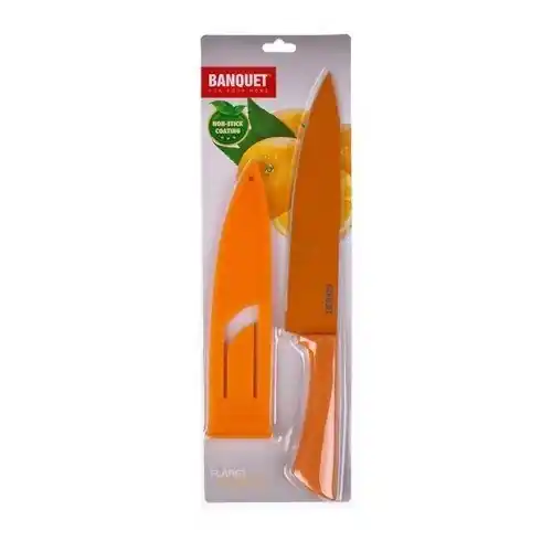 Kuchařský nůž s nepřilnavým povrchem 33,5cm Flaret Arancia Nakupujte Hned