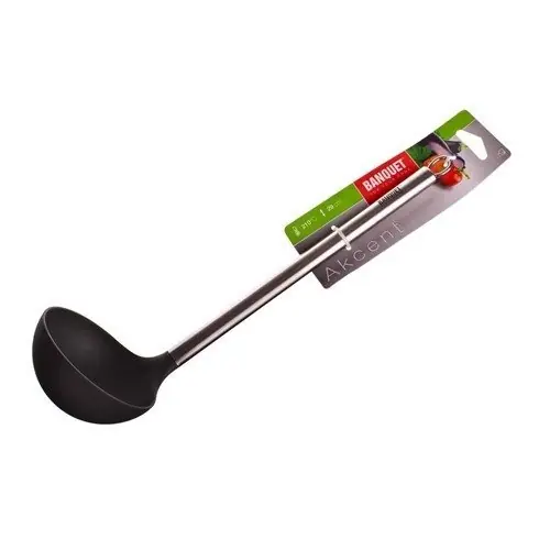 Naběračka Akcent Black 29 cm Finální Výprodej