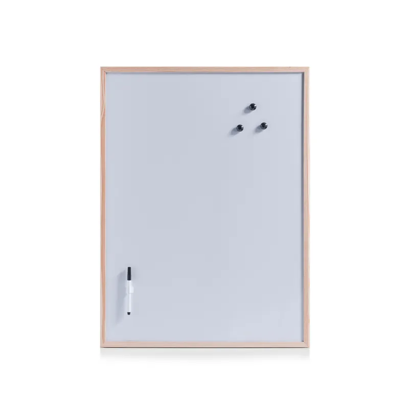 ZELLER Magnetická tabule, dřevěný rám 60x80cm Omezená Nabídka