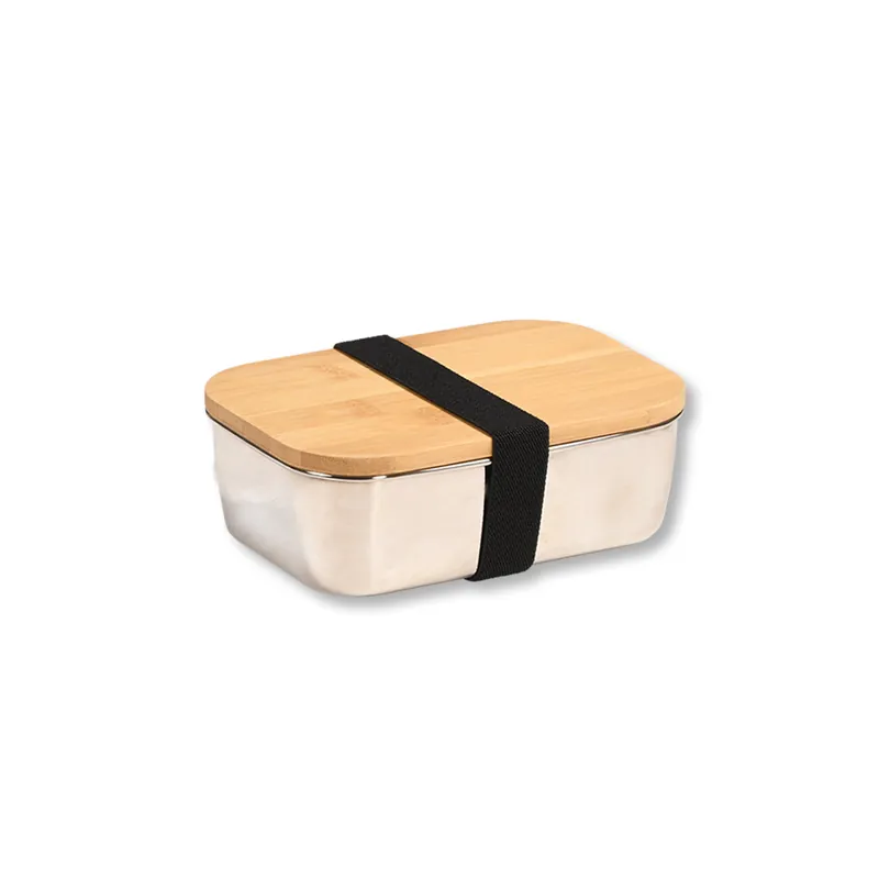 KESPER Obědový box, svačinový box nerez, bambus 17,5 x 6,5 x 12,4 cm Kup Teď