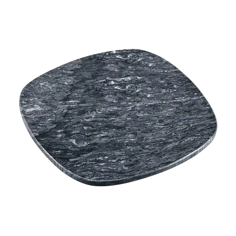 KESPER Servírovací deska mramor, bufetový podnos leštěný 30 x 25 x 1,3 cm Jen Po Omezenou Doba