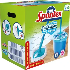SPONTEX Rotační mop Full Action Corner System Časově Omezené